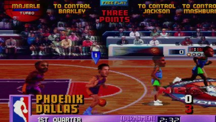 NBA Jam T.E (1994 Arcade) Suns vs Mavs