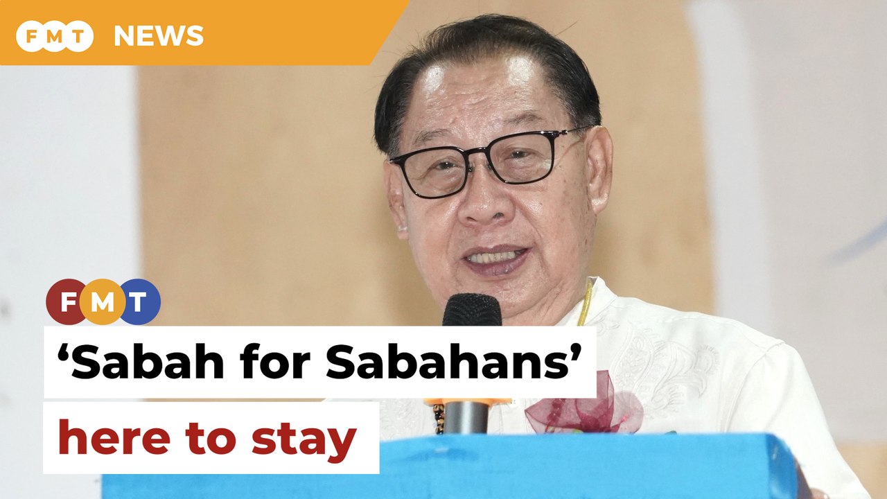 Zahid ignoring history, ‘Sabah for Sabahans’ here to stay, says Kitingan