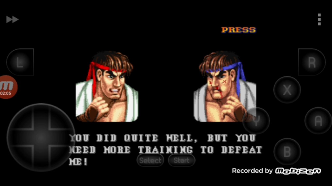 Street Fighter II Turbo: Hyper Fighting Ryu vs Ryu clone luta completa