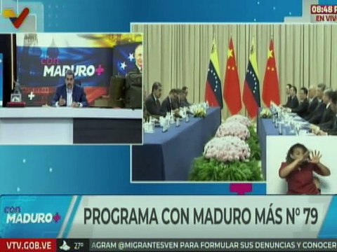Presidente Maduro: Sellamos acuerdos de hierro con China para avanzar en las coyunturas que vengan
