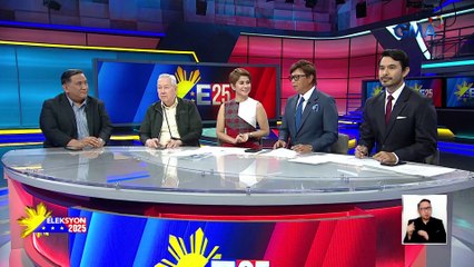 "Last-minute changes" - Interview kina Dr. Mangahas at Prof. Rye | Eleksyon 2025