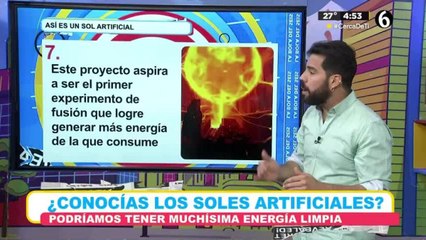 ¿Conocías los soles artificiales?