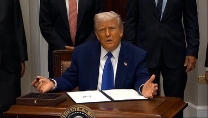 Critics say Donald Trump's luxury gift from Qatar violates the Constitution