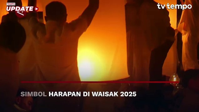 2.569 Lampion Terangi Langit Borobudur, Simbol Harapan di Waisak 2025