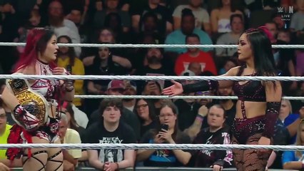 WWE women's superstar showing good sports unity