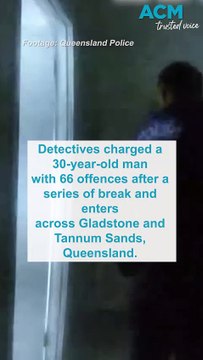 Thirty-year-old man charged after Queensland businesses broken into