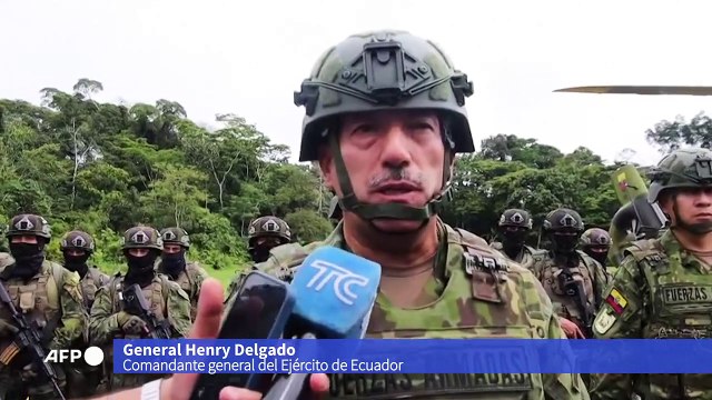 Ecuador despliega 1.500 militares en operación contra guerrilla colombiana