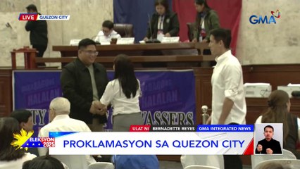 Mayor Joy Belmonte at Vice Mayor Gian Sotto, ipoproklama na | Eleksyon 2025