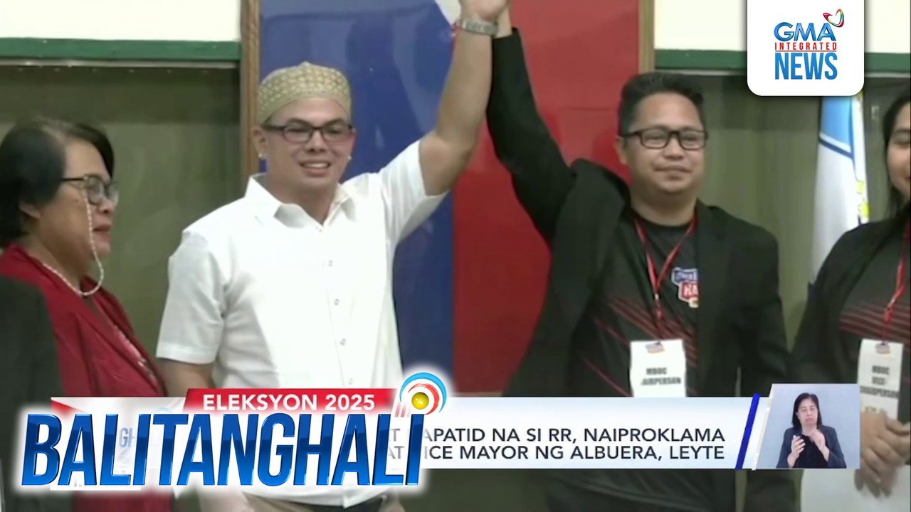 Kerwin Esspinosa at kapatid na si RR, naiproklama na bilang Mayor at Vice Mayor ng Albuera, Leyte | Balitanghali