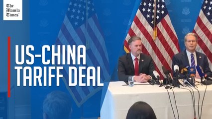 US and China reach deal to slash trade tariffs