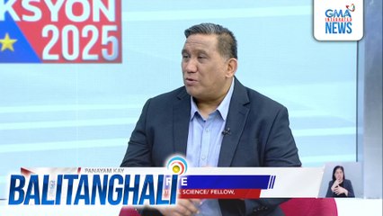 Panayam kay Prof. Ranjit Rye, UP Diliman Dept. of Political Science/Fellow, Octa Research | Balitanghali
