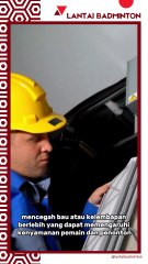 🌬️Menjaga Kualitas Udara di Lapangan Badminton!🏸