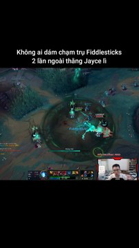 Không ai dám chạm trụ Fiddlesticks 2 lần ngoài thằng Jayce lì #fiddlesticks #jayce #lienminhhuyenthoai #leagueoflegends