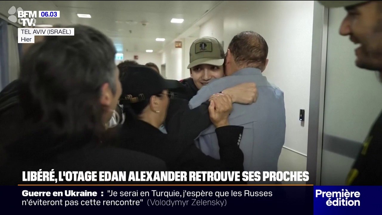 Guerre entre Israël et le Hamas: l'otage israélo-américain Edan Alexander a été libéré et a retrouvé sa famille