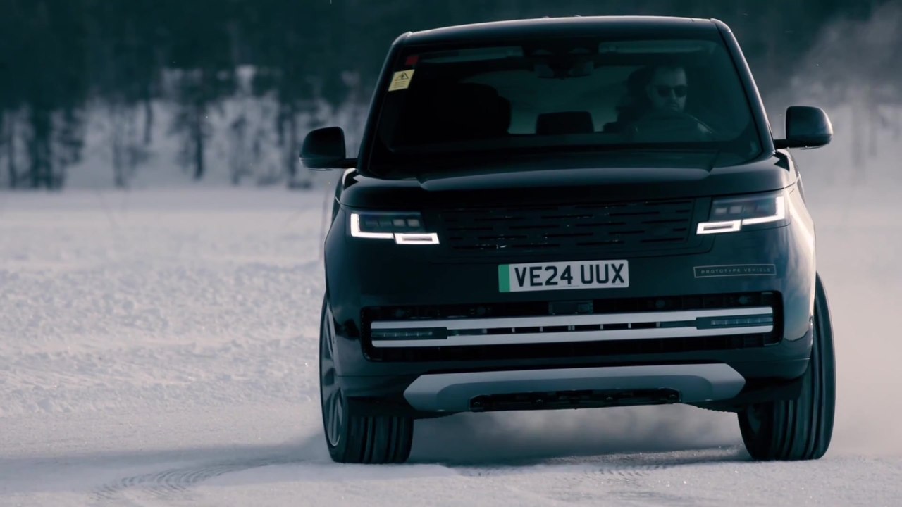 Range Rover Electric Winter Test and Development
