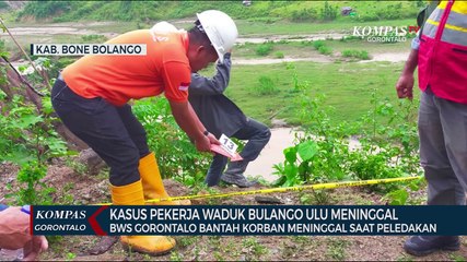 Pekerja Tewas Saat Blasting Proyek Waduk Bulango Ulu, BWS Tegaskan Pekerjaan Sesuai Prosedur