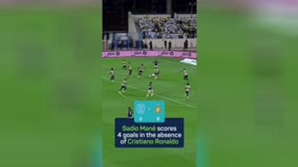 No Ronaldo? No problem! Mané nets FOUR for Al Nassr