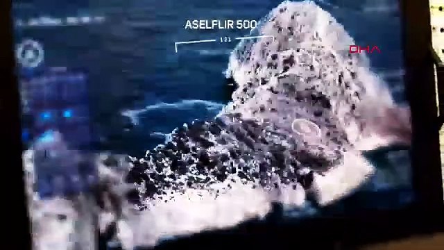 TCG Anadolu'dan havalanan Bayraktar TB3’ler hedefleri tam isabetle vurdu