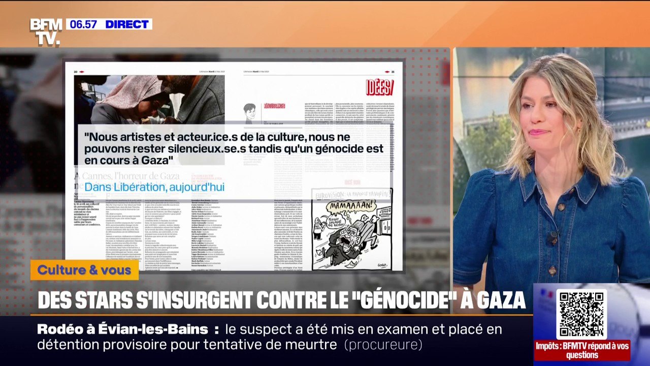Des personnalités du cinéma dénoncent le "silence" face au "génocide" à Gaza dans une tribune