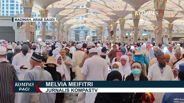 Cuaca di Madinah Capai 40 Derajat Celcius, Jemaah Haji Diimbau Jaga Kesehatan