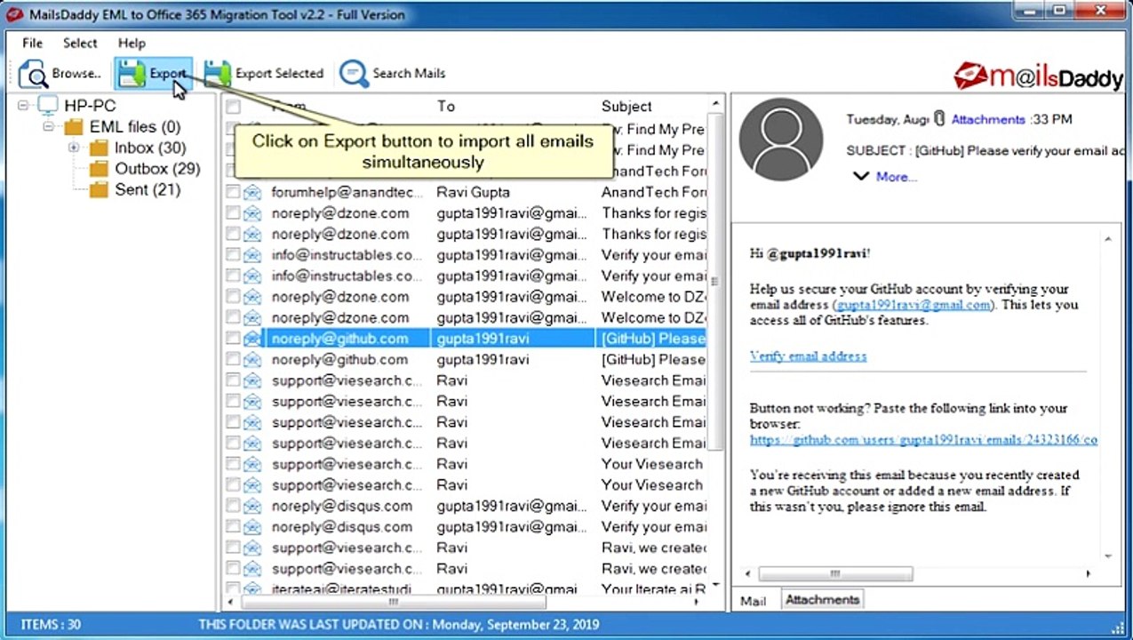 2025 Guide: Transfer EML Files to Office 365 Without Data Loss
