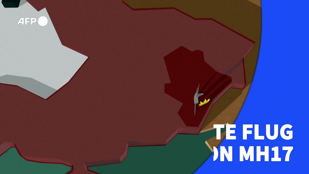 Videografik: Der letzte Flug von MH17