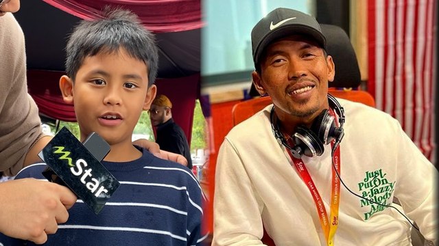 Anak Shuib boleh jadi pelawak, Matin ‘sebijik’ ikut perangai daddy