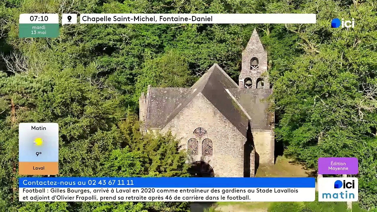 13/05/2025 - ici matin par ici Mayenne en vidéo