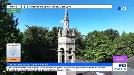 13/05/2025 - ici matin par  ici Breizh Izel en vidéo