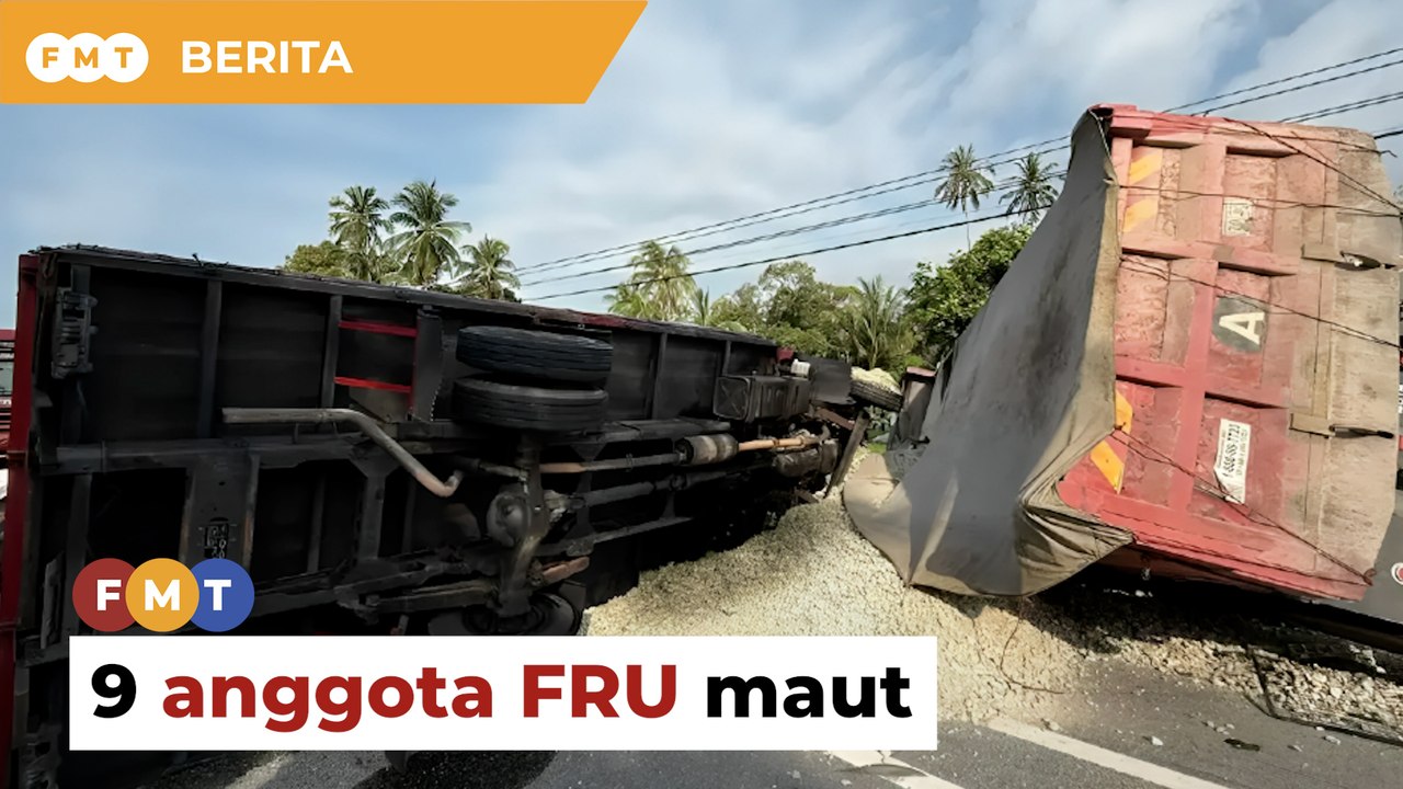 9 anggota FRU maut nahas di Perak