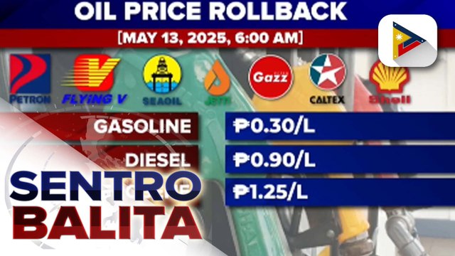 Bawas-presyo sa mga produktong petrolyo, ipinatupad sa ikalawang linggo