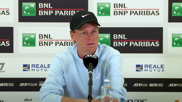 Tennis - Rome 2025 - Jannik Sinner on Jack Draper : His support meant so much for me in this period