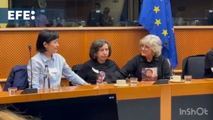 Eurodiputados reciben a las víctimas de la dana en Bruselas