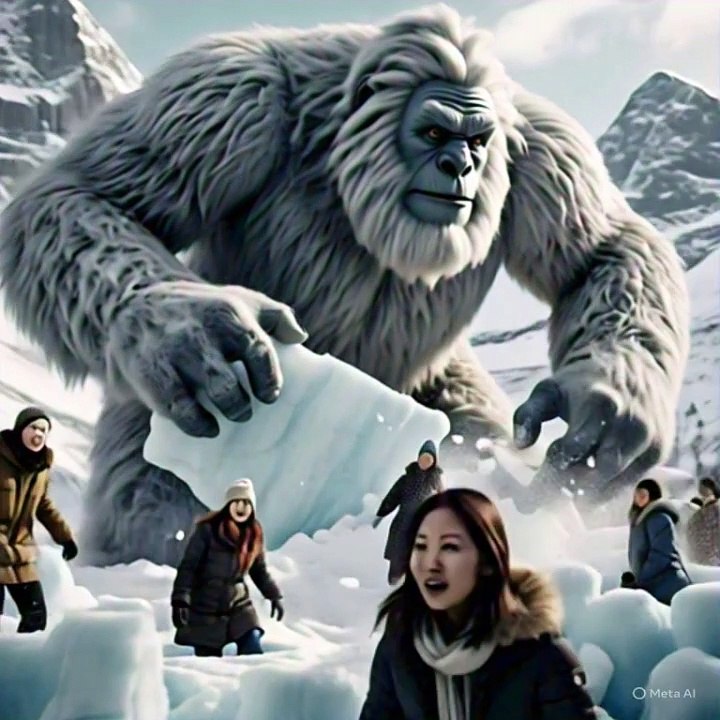 Yeti on a rampage