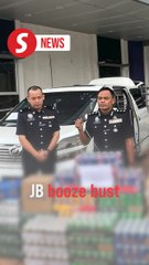 Contraband booze seized, trader held in JB raid