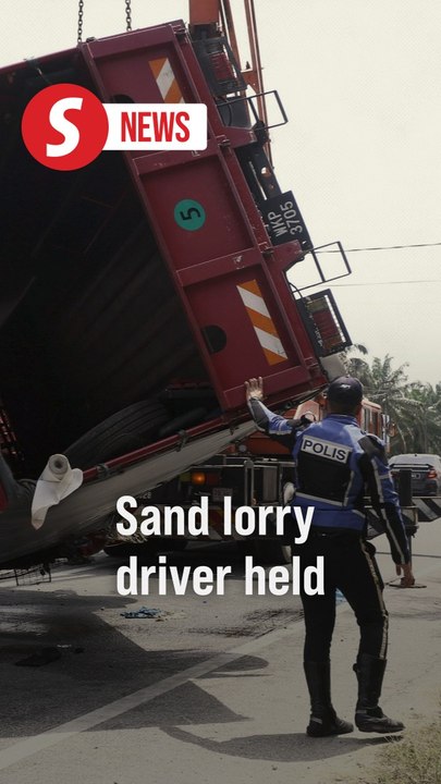 Cops arrest lorry driver in Perak fatal road accident