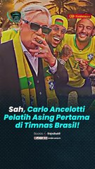 Sah, Carlo Ancelotti Pelatih Asing Pertama di Timnas Brasil!