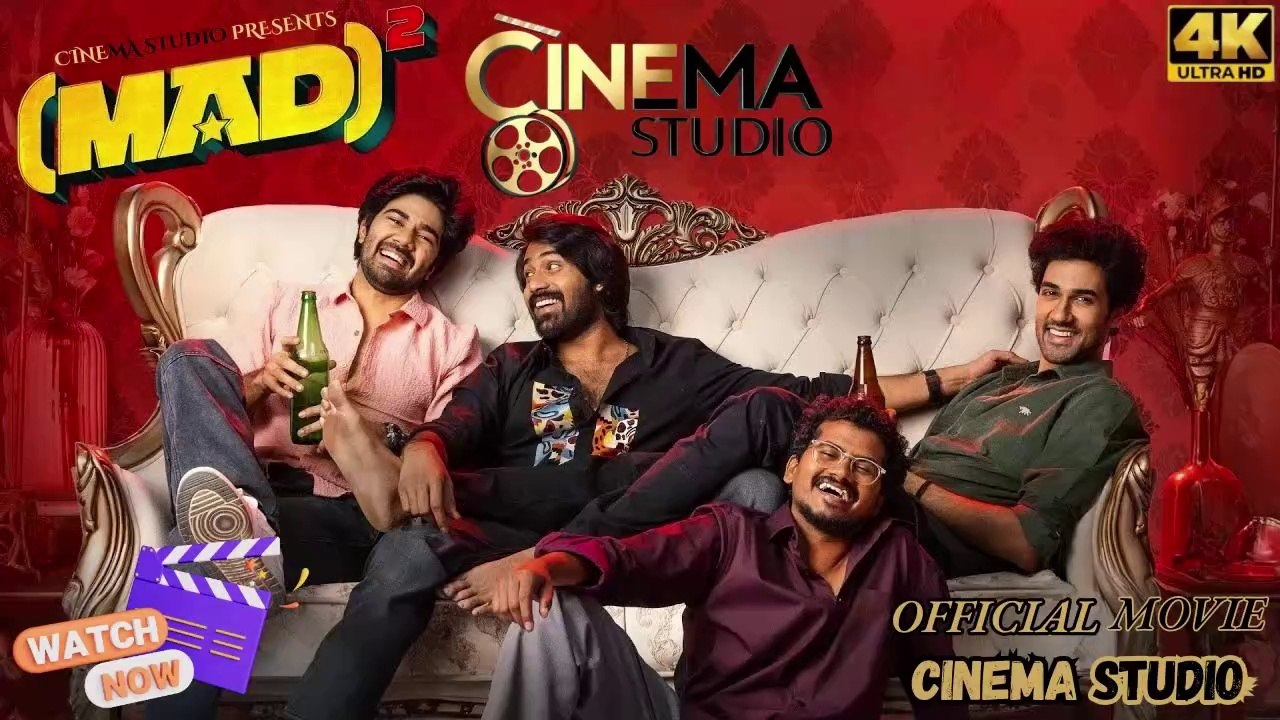 MAD² Square (2025) | Full Movie | Telugu Comedy Sequel | Hindi/Urdu Dubbed | Comedy Chaos in Goa | Watch Now on Cinema Studio! | #cinemastudio #MadSquare2025 #HindiDubbedComedy #VishnuOi #SunilComedy #TeluguMovies #DailymotionExclusive #2025Movies #2026