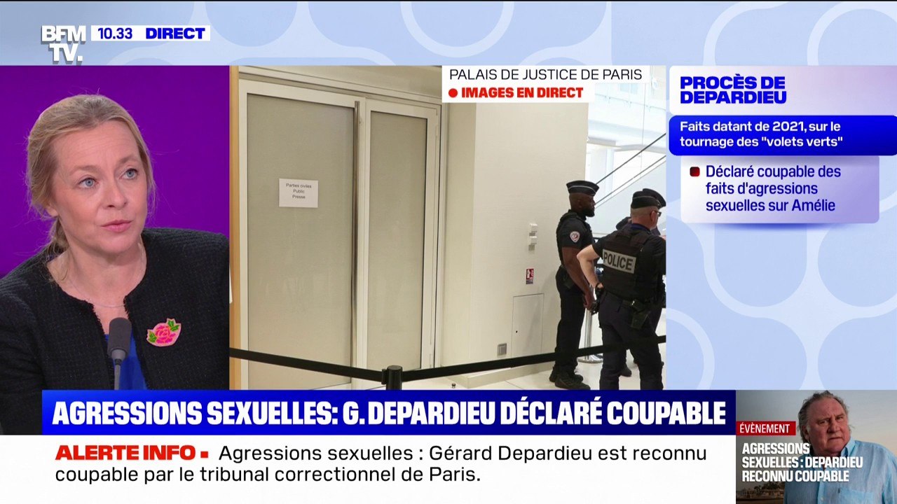 Procès Gérard Depardieu: l'acteur est reconnu doublement coupable d'agressions sexuelles sur les deux plaignantes