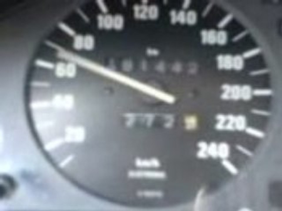 20080426 BMW316i 230kmh
