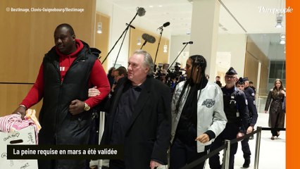 La peine requise est confirmée : Gérard Depardieu condamné par le tribunal de Paris