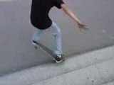 Crooked nollie 180 out