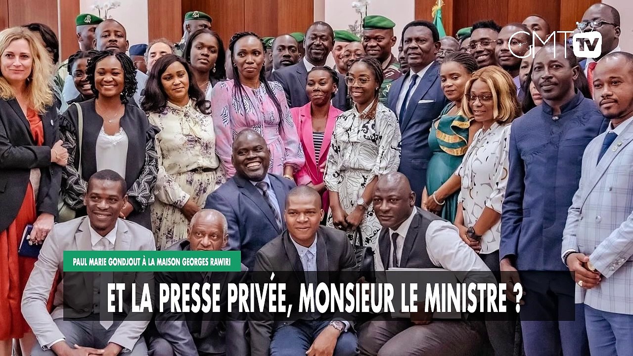 [#Reportage] Paul Marie Gondjout à la Maison Georges Rawiri : et la presse privée, Monsieur le Ministre ?