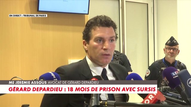 Jérémie Assous, avocat de Gérard Depardieu : «La défense dans ce type de procès n'est plus acceptée»