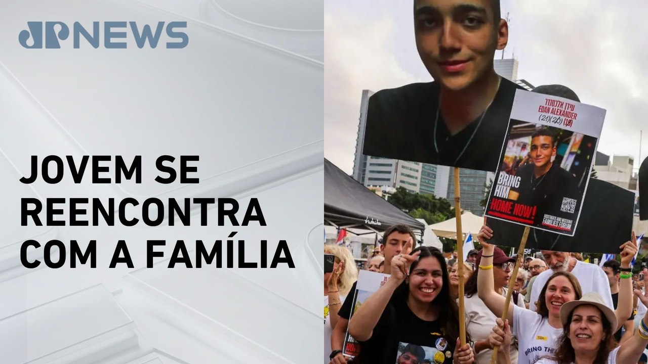 Refém americano-israelense é libertado pelo Hamas