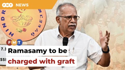 Ramasamy to be charged with graft tomorrow, says lawyer