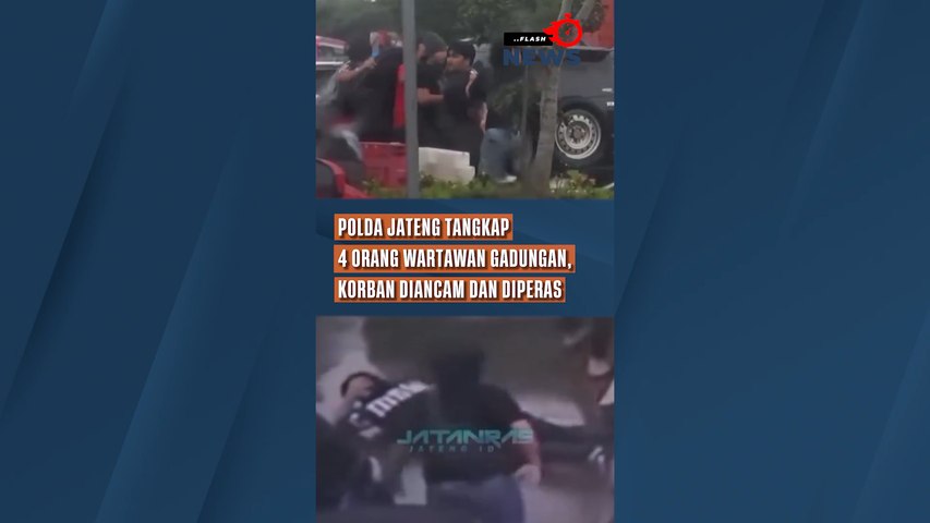 Polda Jateng Tangkap 4 Orang Wartawan Gadungan, Korban Diancam dan Diperas