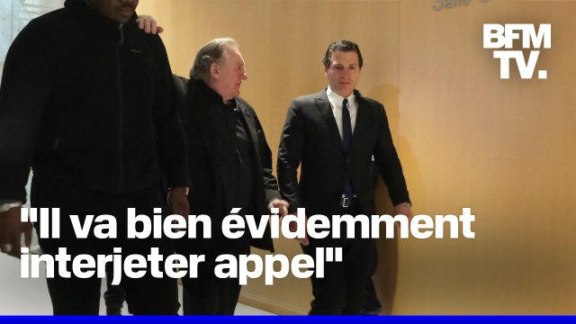 Procès Gérard Depardieu: le point de son avocat après la condamnation de l'acteur pour agressions sexuelles