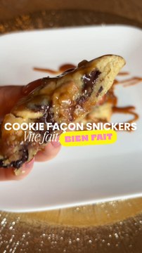 Cookies façon Snickers