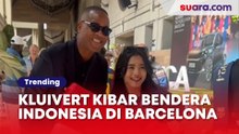 Dicari PSSI, Patrick Kluivert Ketahuan Kibarkan Bendera Indonesia di Kandang Barcelona